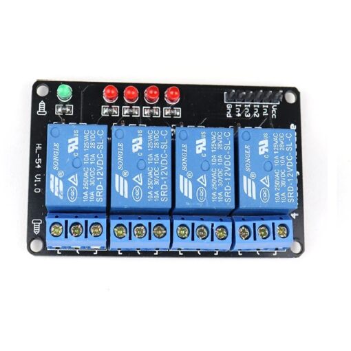 12V 4 channel Relay Module