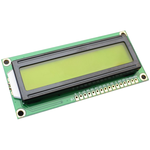 16x2 Character LCD display