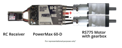 Brushed ESC for Robowar