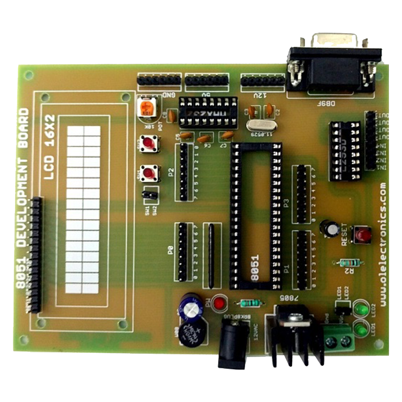 8051 Quick starter development board