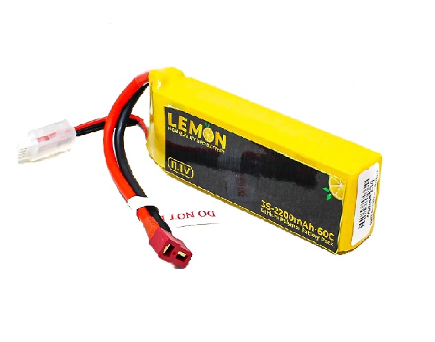 Lemon lithium polymer battery 60C