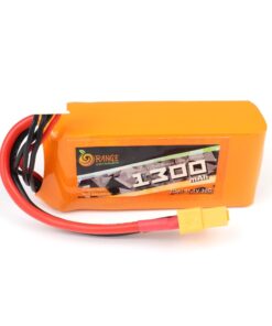 Orange 1300mAh LiPo battery