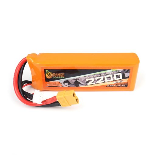 Orange 2200mAh LiPo battery