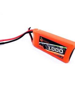 Orange 1000mAh 2S LiPo battery