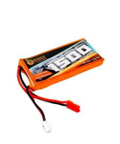 Orange 1500mAh LiPo battery