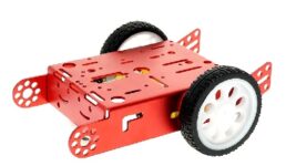 Red-2WD-Aluminum-Car-Chassis-Kit