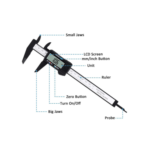 Stainless Steel Digital Vernier Caliper 1