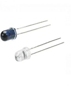 IR TRANSMITTER AND RECEIVER LED